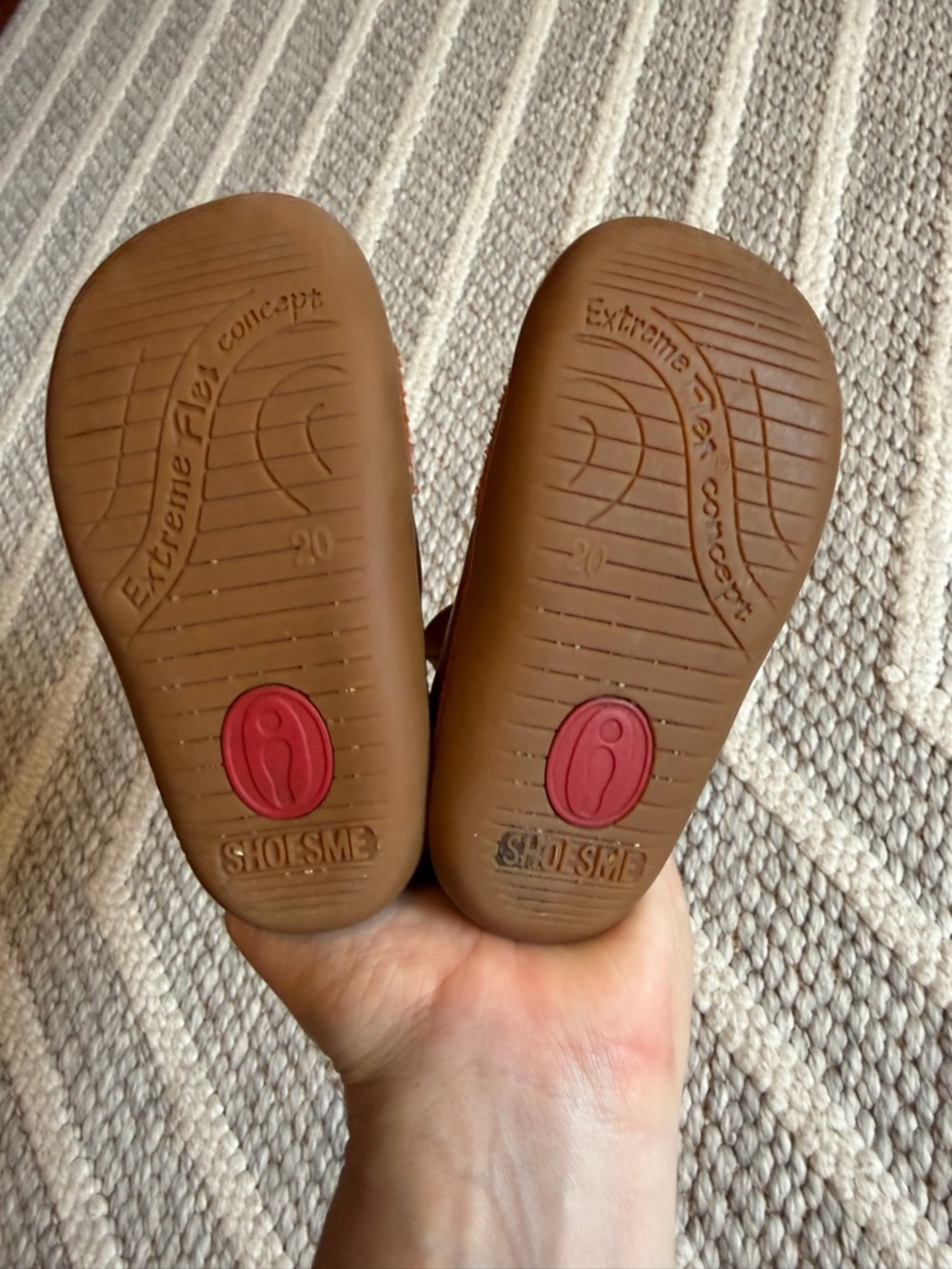 Shoesme Brown Leather Lace-Up new walker Boots - Picture 5 of 8